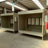 Powder coating booth