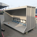 Powder coating booth