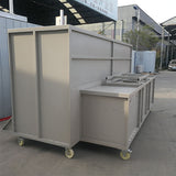 Powder coating booth