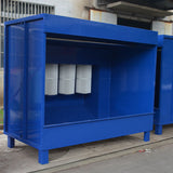 Powder coating booth