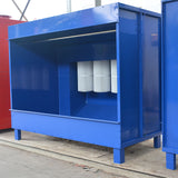 Powder coating booth